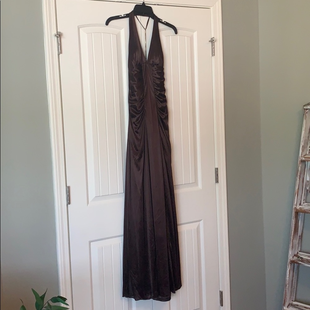 Brown Prom Dress